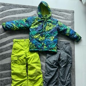 Columbia Boys Ski Winter Jacket and 2 Pants